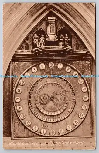 R755783 Wells Cathedral Lightfoot Clock T W Phillips City Studios Frith Series N