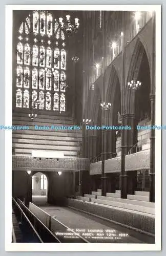 R755810 Westminster Abbey Das Kirchenschiff Blick nach Westen R P Howgrave Graham