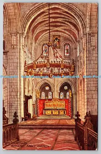 R755942 Buckfast Abbey Church The Sanctuary J Salmon Sevenoaks England PM Exmout