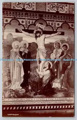 R755982 Jesus stirbt am Kreuz Postkarte