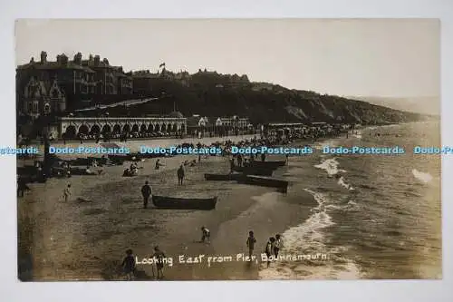 C026110 Bournemouth Blick nach Osten vom Pier Foto-Postkarte