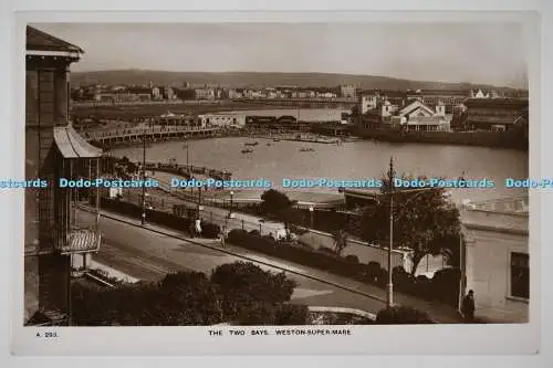 C026128 Weston Super Mare The Two Bays H J Series 1951