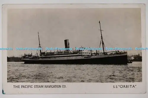 C026219 The Pacific Steam Navigation S Orbita Postkarte