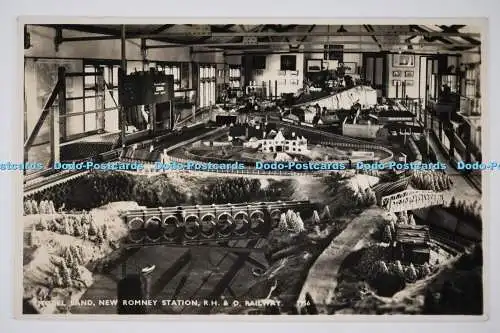 C026239 Modell Land New Romney Station R H and D Eisenbahn Schuhschmied und Etheridge