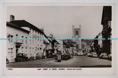 C026256 Henley on Thames Hart Street and Parish Church E T W Dennis London Scarb