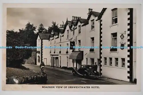 C026305 Blick auf den Straßenrand des Derwentwater Hotel W H Moss Whitehaven RP