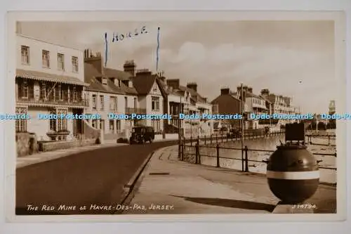 C026314 Jersey The Red Mine at Havre Des Pas R A Postcards London The Seal Of Ar