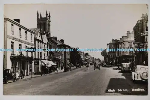 C026332 Honiton High Street 1953 Postkarte