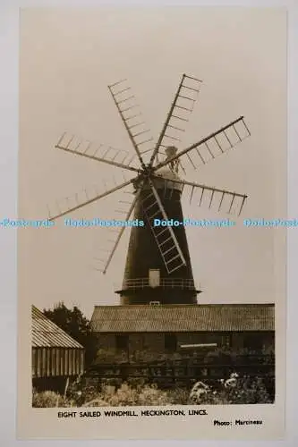 C026348 Lincs Heckington Eight Seiled Windmill Martineau