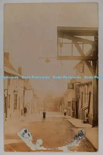 C026366 Woodbridge Street view People in the Street H Welton 1907