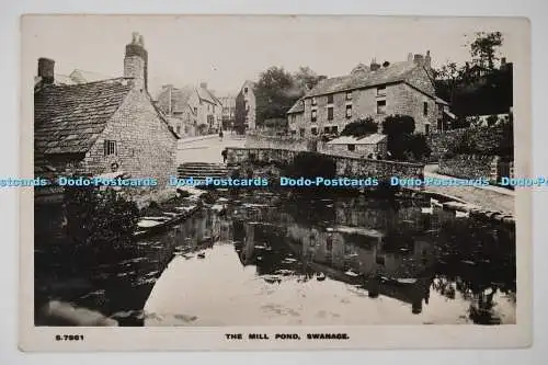 C026456 Swanage The Mill Pond W H S Kingsway Echtfotoserie