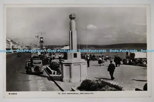 C026464 Weymouth D Day Memorial E T W Dennis London Scarborough RP