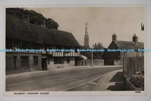 C026471 Salisbury Harnham Village Photochrom Tunbridge Wells Kent