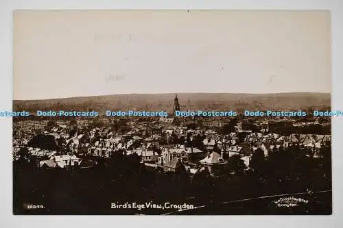 C026489 Croydon Vogelperspektive RP Postkarte