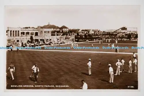 C026819 Skegness Bowling Greens North Parade H Coates Wisbech RP 1949