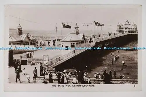 C026883 Weston Super Mare The Grand Pier H J Serie 1909