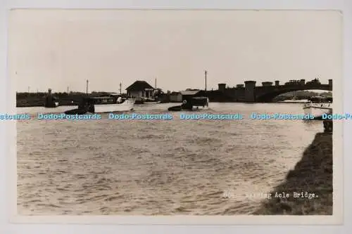 C026971 Nearing Acle Bridge Bell Photo Westcliff on Sea RP 1955