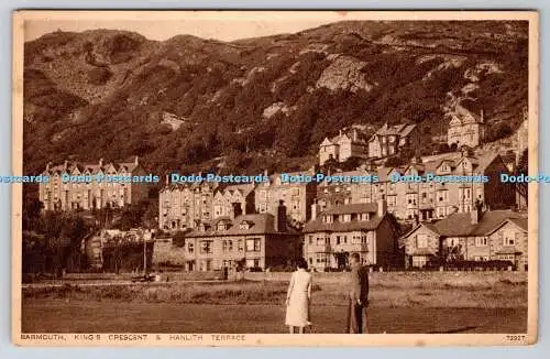 R755014 Barmouth King Crescent and Hanlith Terrace Photochrom Co Ltd