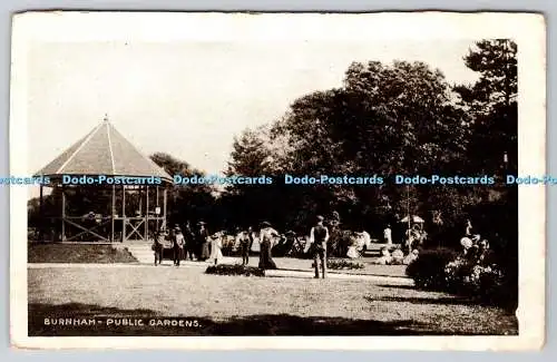 R755069 Burnham Public Gardens 1909