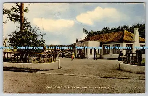 R755101 Aberfoyle Rob Roy Highland Motel RP 1962