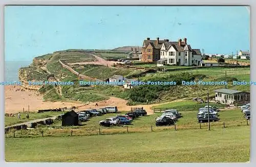 R755153 Burton Bradstock The Beach Plastichrome W R Bawden