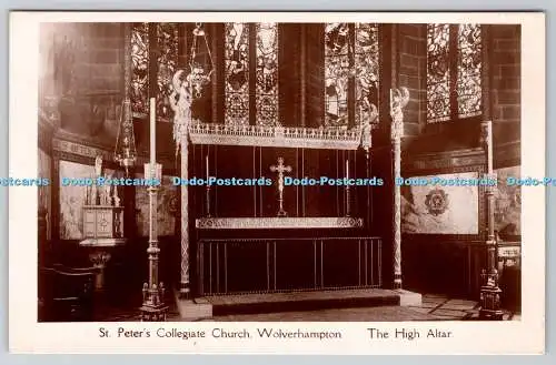 R755179 Wolverhampton St Peter Collegiate Church The High Altar RP