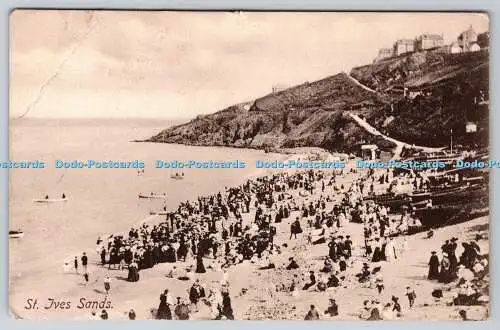 R755278 St Ives Sands F Frith and Co Ltd 1906