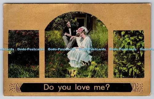 R755280 Do You Love Me Postkarte