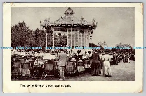 R755285 Southend on Sea The Band Stand Postkarte