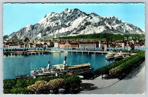 R755304 Luzern und Pilatus Photoglob Wehrli A G 1962