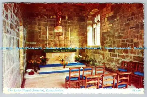 R755321 Osmotherley The Lady Chapel Interior Valentine and Sons Ltd Valchrome 19