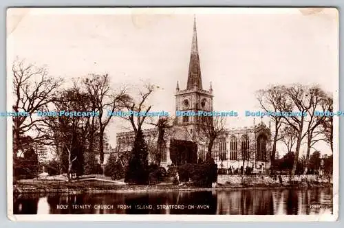 R755381 Stratford on Avon Holy Trinity Church von Island Valentine and Sons Ltd