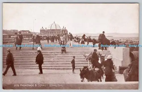 R755412 Rhyl Promenade and Donkey Stand J Salmon Ltd Sepio Series 1924