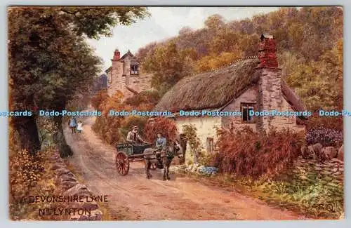 R755444 A Devonshire Lane Nr Lynton J Salmon Ltd A R Quinton 1913