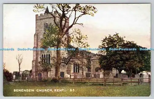 R755457 Kent Benenden Church British Production