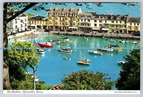 R755458 Devon Ilfracombe The Harbour John Hinde Ltd 1964