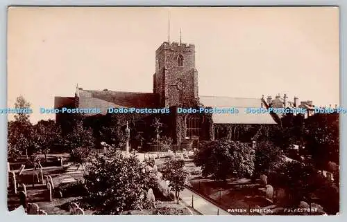 R755460 Folkestone Pfarrkirche Postkarte