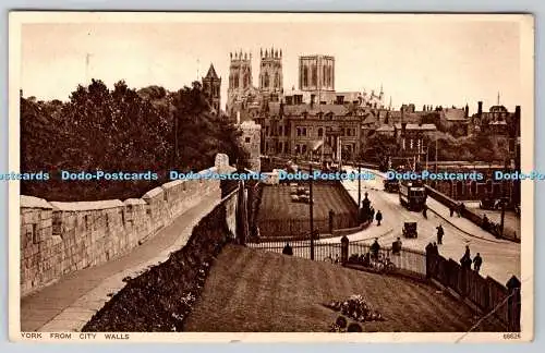 R755477 York von City Walls Photochrom Co Ltd 1933