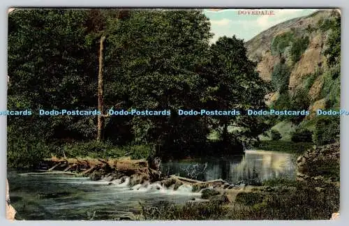 R760763 Dovedale W Shaw Burslem PM Wolverhampton 1907