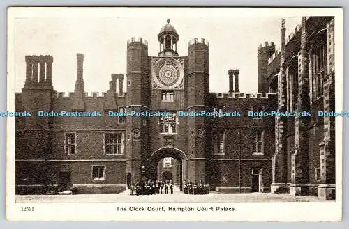 R761911 Hampton Court Palace The Clock Court Gale and Polden The Wellington Seri