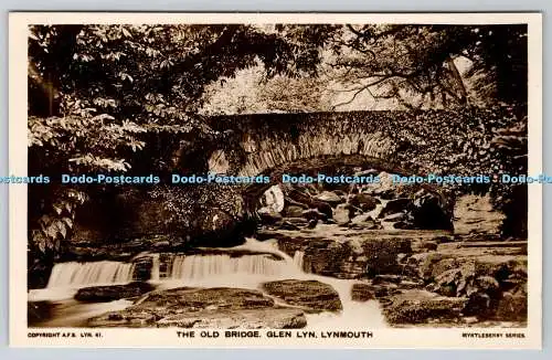 R760770 Lynmouth Glen Lyn The Old Bridge Myrtleberry Serie RP