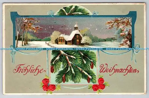 R761912 Frohliche Weihnachten Postkarte