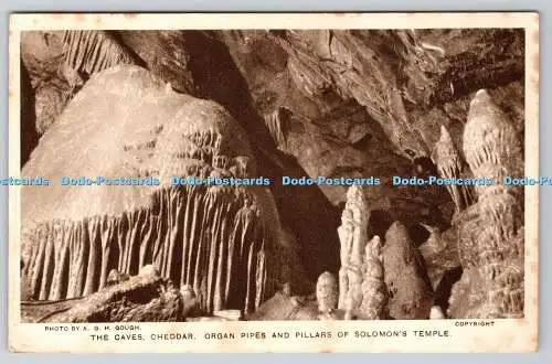 R761962 Cheddar The Caves Orgelpfeifen und Säulen des Solomon Temple A G H Gough