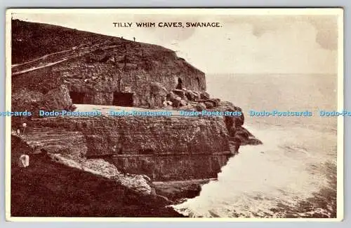 R761975 Swanage Tilly Whim Caves E T W Dennis London Scarborough 1948