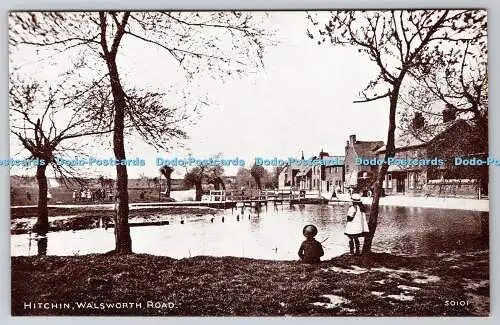 R760838 Hitchin Walsworth Road Photochrom M W Wakenell