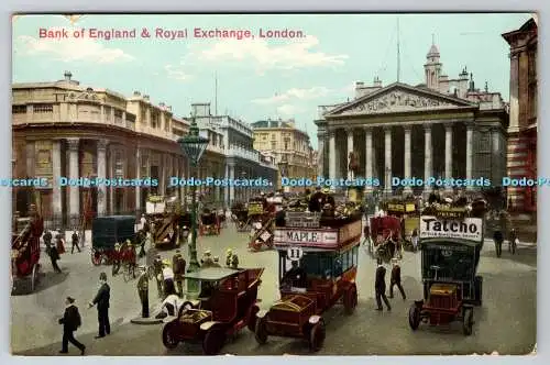 R760844 London Bank of England und Royal Exchange