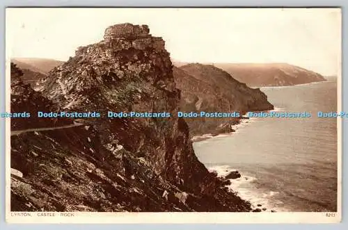 R760857 Lynton Castle Rock Photochrom London Tunbridge Wells