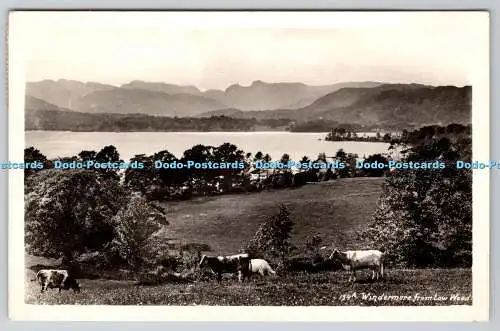 R760860 Windermere From Low Wood G P Abraham Keswick RP 1953