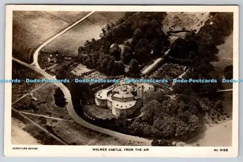 R760868 Walmer Castle aus der Air Air View Aerofilms Serie