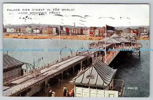 R760872 Palace Pier Finest in the World und Brighton Front Valentine Valesque Se